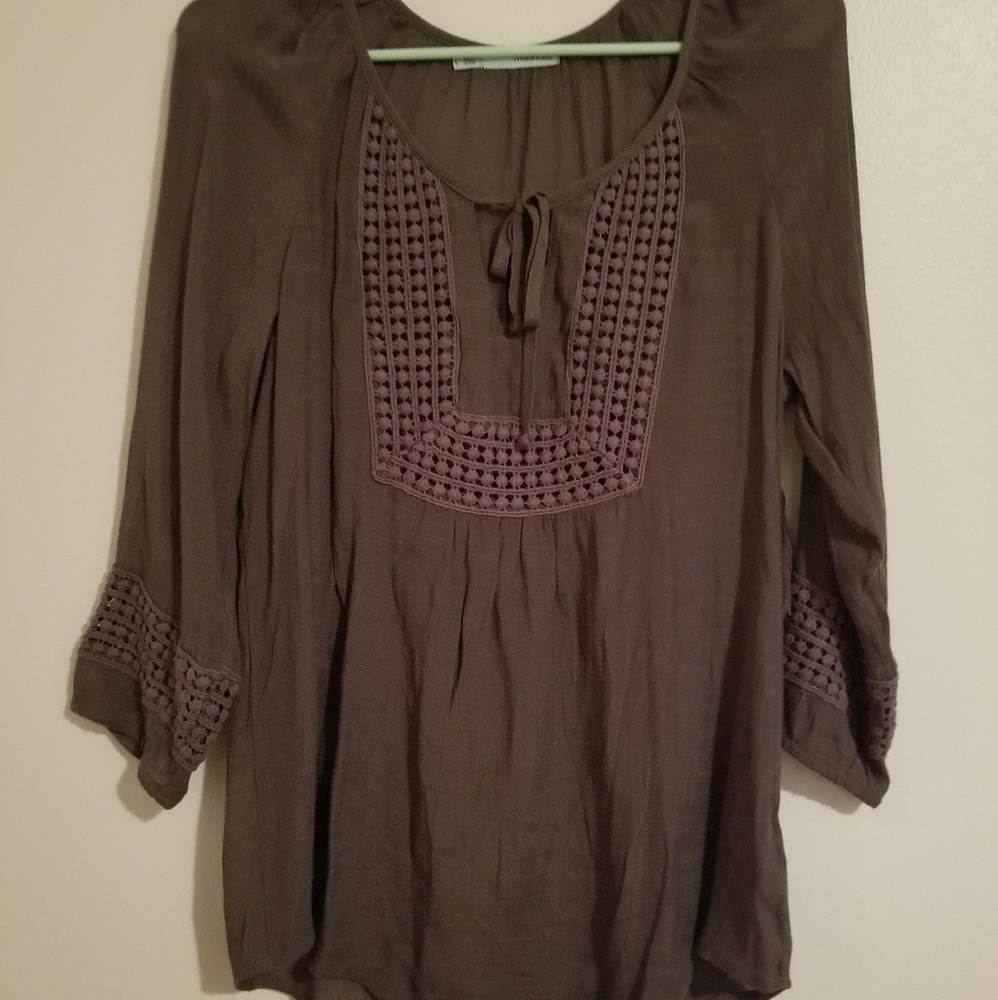 Vintage Style Peasant Blouse